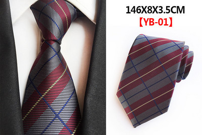 Selyem 8 cm divatos nyakkendő kék lila kockás 1200 tűs Jacquard nyakkendő férfiaknak üzleti esküvői parti nyakkendő ajándék nyakkendő Gravata