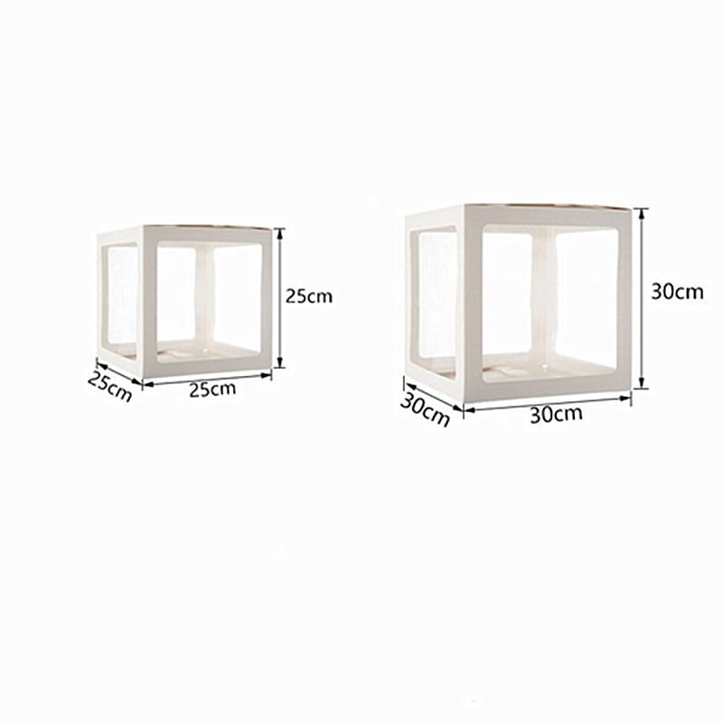 Eid Mubarak Prozirna kutija Slovo Kutija s balonima Ramadan Kareem Dekoracija balonom Dekoracija za zabavu Muslimanski islamski dodaci za balone