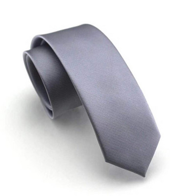 GUSLESON 6 cm cieta, tieva kaklasaite Jauna šaura kaklasaite Augstas kvalitātes modes zaļa melna dzeltena kaklasaite Brīvā stila vīriešiem vienkārša kaklasaite