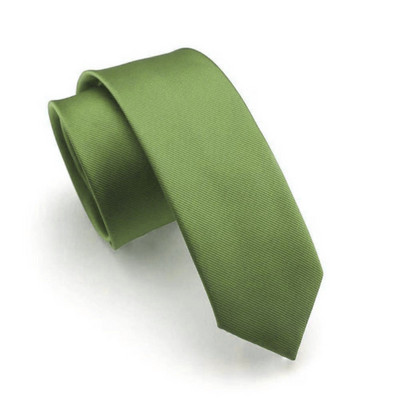 GUSLESON 6 cm cieta, tieva kaklasaite Jauna šaura kaklasaite Augstas kvalitātes modes zaļa melna dzeltena kaklasaite Brīvā stila vīriešiem vienkārša kaklasaite