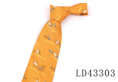 Aniaml print kravate za muškarce Wome Printted Classic Tie Ležerne muške kravate Cartoon Kravata Modna kravata širine 9 CM za svatove