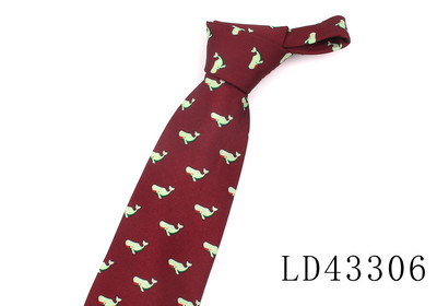 Aniaml print kravate za muškarce Wome Printted Classic Tie Ležerne muške kravate Cartoon Kravata Modna kravata širine 9 CM za svatove