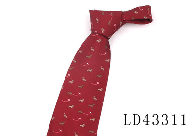 Aniaml print kravate za muškarce Wome Printted Classic Tie Ležerne muške kravate Cartoon Kravata Modna kravata širine 9 CM za svatove