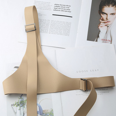 Egy vállpántos öv, női hip-hop punk európai és amerikai dekoratív divat, minden összeillő ruha öltöny kabát öv Cool