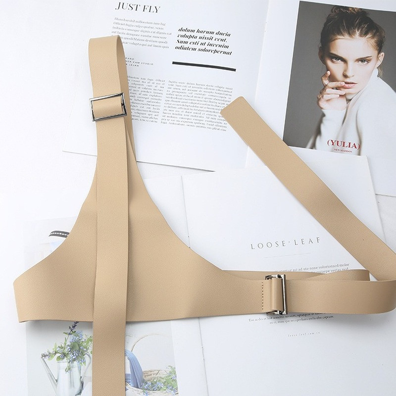 Egy vállpántos öv, női hip-hop punk európai és amerikai dekoratív divat, minden összeillő ruha öltöny kabát öv Cool