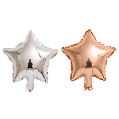 10 bucăți de 10 inci cu stea cu cinci colțuri baloane din folie pentru baby shower, petrecere de aniversare pentru copii, furnituri pentru decorațiuni de nuntă, baloane pentru copii Globos
