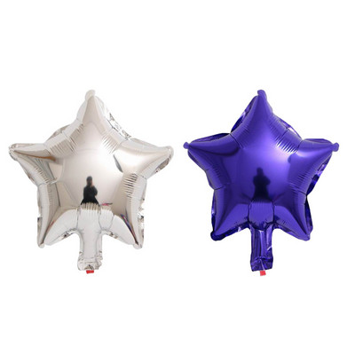 10 bucăți de 10 inci cu stea cu cinci colțuri baloane din folie pentru baby shower, petrecere de aniversare pentru copii, furnituri pentru decorațiuni de nuntă, baloane pentru copii Globos