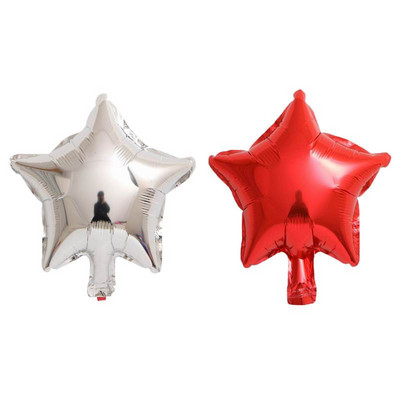 10 bucăți de 10 inci cu stea cu cinci colțuri baloane din folie pentru baby shower, petrecere de aniversare pentru copii, furnituri pentru decorațiuni de nuntă, baloane pentru copii Globos