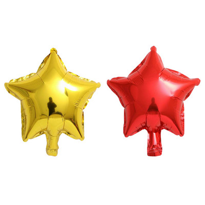 10 bucăți de 10 inci cu stea cu cinci colțuri baloane din folie pentru baby shower, petrecere de aniversare pentru copii, furnituri pentru decorațiuni de nuntă, baloane pentru copii Globos