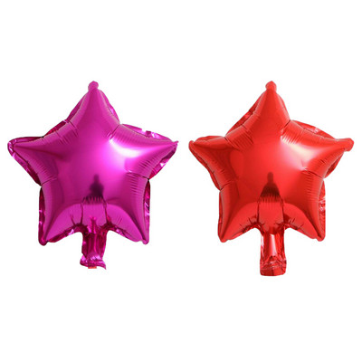 10 bucăți de 10 inci cu stea cu cinci colțuri baloane din folie pentru baby shower, petrecere de aniversare pentru copii, furnituri pentru decorațiuni de nuntă, baloane pentru copii Globos