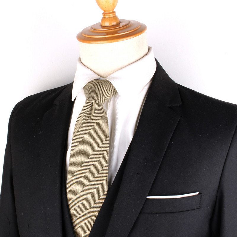 Nove prugaste kravate za muškarce Žene Ležerna imitacija vune Kravata Odijela Kravate Dječaci Djevojčice Kravata Gravata Poklon Uniforma Zimske kravate