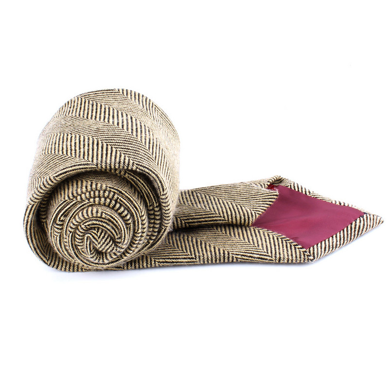 Nove prugaste kravate za muškarce Žene Ležerna imitacija vune Kravata Odijela Kravate Dječaci Djevojčice Kravata Gravata Poklon Uniforma Zimske kravate