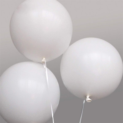 Mat bijelo srce Okrugli baloni od lateksa Balon s helijem Potrepštine za vjenčanje Dekor Babyshower Dekoracije za rođendanske zabave Globos