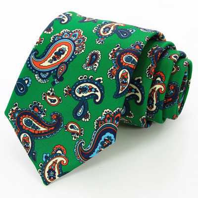 2021, noua cravată cu imprimeu la modă pentru bărbați, cravată de mătase de 8 cm, realizată manual, cravată geometrică florală cachetadă pentru petrecerea de afaceri, cadou de nuntă