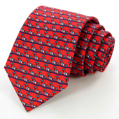 2021, noua cravată cu imprimeu la modă pentru bărbați, cravată de mătase de 8 cm, realizată manual, cravată geometrică florală cachetadă pentru petrecerea de afaceri, cadou de nuntă