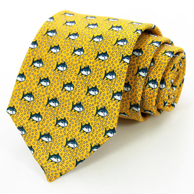 2021, noua cravată cu imprimeu la modă pentru bărbați, cravată de mătase de 8 cm, realizată manual, cravată geometrică florală cachetadă pentru petrecerea de afaceri, cadou de nuntă