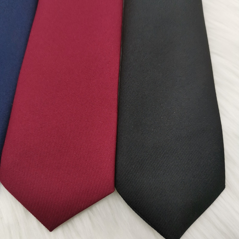 Pamuk Lazy JK Mala kravata bez crne vino crvene jednobojne tamnoplave korejske miješane učeničke školske uniforme osnovnog stila