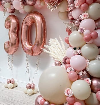 50 τμχ Μπαλόνια λευκής άμμου 10 ιντσών Baby shower balloon Retro Sage Green Khaki Dusty Pink Helium Air Globos for Birthday Party Deco