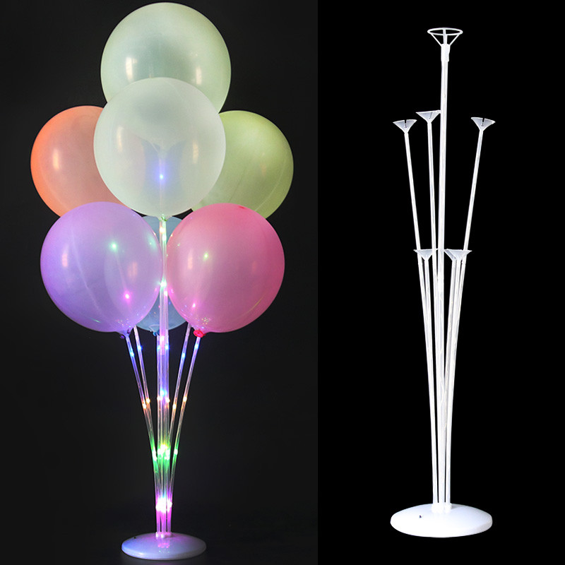 Otthoni és parti dekoráció LED léggömbök állvány Latex fólia léggömb tartó ív esküvői dekoráció léggömb lakberendezési globos kellékek