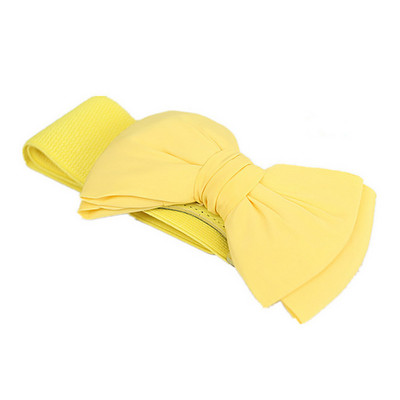 Ženski pojas s velikom mašnom Elastični široki rastezljivi pojas oko struka Novi dizajnerski pojasevi Naramenice za djevojčice Odjevni dodaci