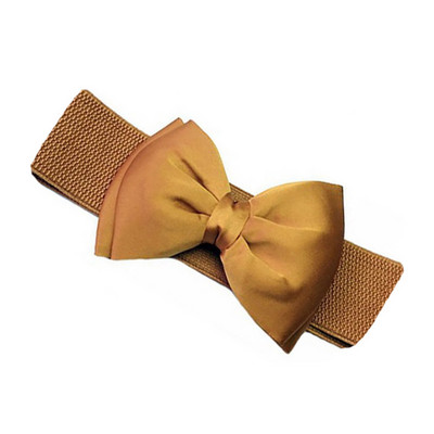 Ženski pojas s velikom mašnom Elastični široki rastezljivi pojas oko struka Novi dizajnerski pojasevi Naramenice za djevojčice Odjevni dodaci