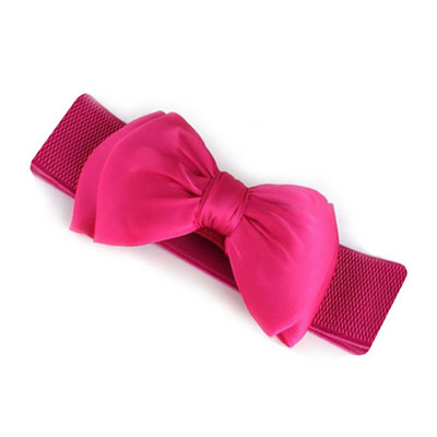 Ženski pojas s velikom mašnom Elastični široki rastezljivi pojas oko struka Novi dizajnerski pojasevi Naramenice za djevojčice Odjevni dodaci