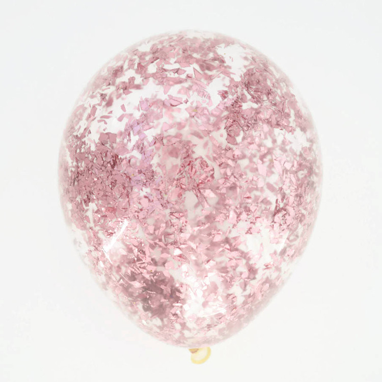 15 bucăți baloane confetti metalice auriu, trandafir, roz argint, pentru petrecerea de revelion, burlac, nuntă, duș de mireasă