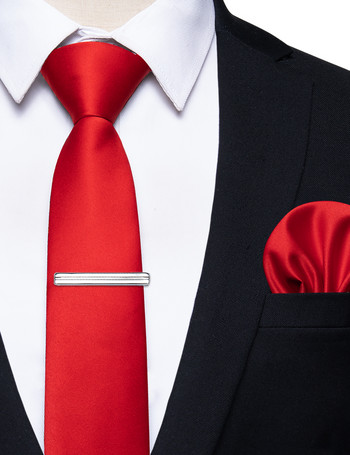 Богати цветни мъжки едноцветни вратовръзки Hankscraft Комплект луксозни копринени вратовръзки за мъже Сватба Бизнес парти Офис Мъжки аксесоари на едро