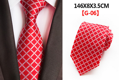 Čvrste muške kravate Kravate oko vrata 8 cm Svilene kravate Gravatas za muškarce Vjenčanica Plava Crvena Ljubičasta Srebrna Bež Kravate za muškarce