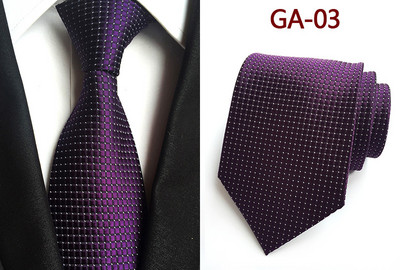 Čvrste muške kravate Kravate oko vrata 8 cm Svilene kravate Gravatas za muškarce Vjenčanica Plava Crvena Ljubičasta Srebrna Bež Kravate za muškarce