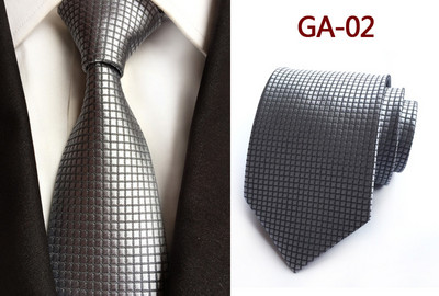 Čvrste muške kravate Kravate oko vrata 8 cm Svilene kravate Gravatas za muškarce Vjenčanica Plava Crvena Ljubičasta Srebrna Bež Kravate za muškarce