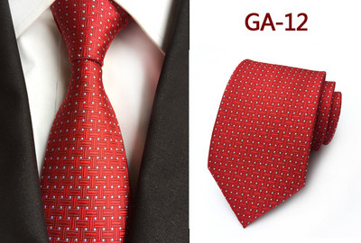 Čvrste muške kravate Kravate oko vrata 8 cm Svilene kravate Gravatas za muškarce Vjenčanica Plava Crvena Ljubičasta Srebrna Bež Kravate za muškarce