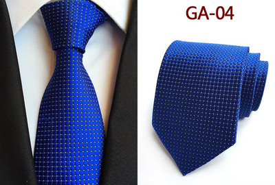 Čvrste muške kravate Kravate oko vrata 8 cm Svilene kravate Gravatas za muškarce Vjenčanica Plava Crvena Ljubičasta Srebrna Bež Kravate za muškarce