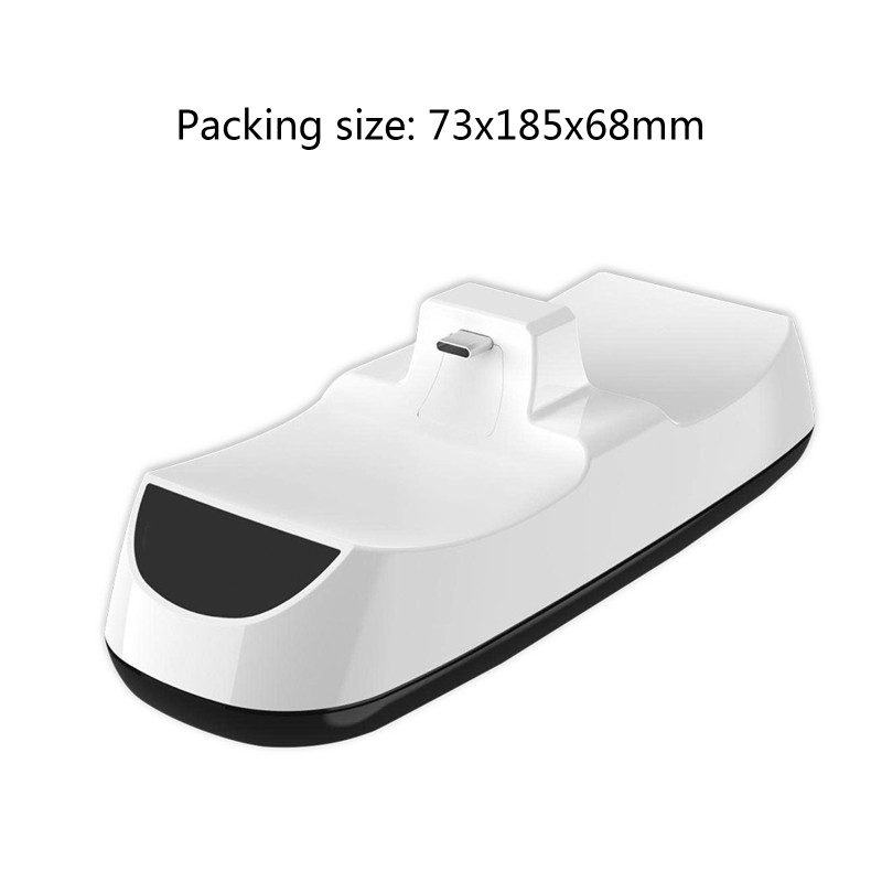 Kettős foglalatos LED töltő töltő dokkoló állomás USB töltő töltő kábel töltő bölcső játékvezérlőkhöz Kit Drop szállítás