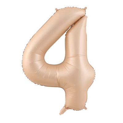 Novi 40 inčni baloni od folije krem velikog broja 0 1 2 3 4 5 6 7 8 9 Sretan rođendan Vjenčane dekoracije Figurice od karamele Globos