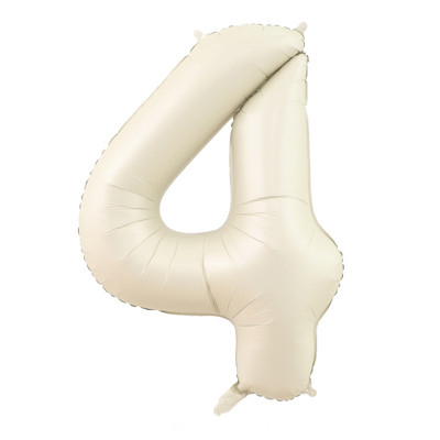 Novi 40 inčni baloni od folije krem velikog broja 0 1 2 3 4 5 6 7 8 9 Sretan rođendan Vjenčane dekoracije Figurice od karamele Globos