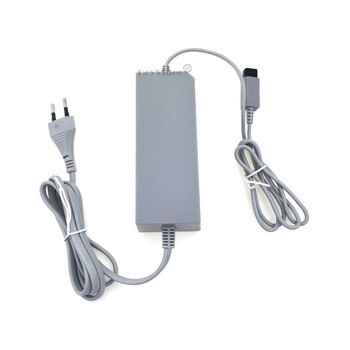 Нов адаптер за променлив ток от ЕС, САЩ, за Nintend Wii Game Host, домашно захранване, 100-240 V адаптер за зарядно устройство
