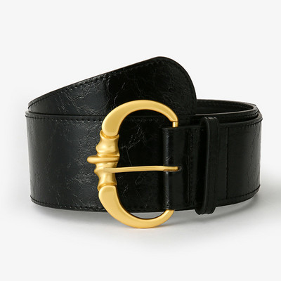 Korejska modna ženska elastična haljina za djevojke širokog struka s kopčom za remen Ženski remeni Dizajner luksuznih marki Cinturones Para Mujer