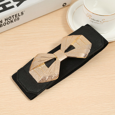 Korejska modna ženska elastična haljina za djevojke širokog struka s kopčom za remen Ženski remeni Dizajner luksuznih marki Cinturones Para Mujer