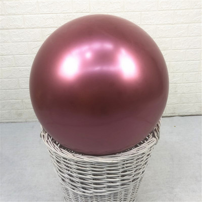 5db 18 hüvelykes krómrózsa arany latex léggömbök arany ezüst kék fémes hélium globos születésnapi parti esküvői dekorációs kellékek