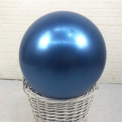 5db 18 hüvelykes krómrózsa arany latex léggömbök arany ezüst kék fémes hélium globos születésnapi parti esküvői dekorációs kellékek