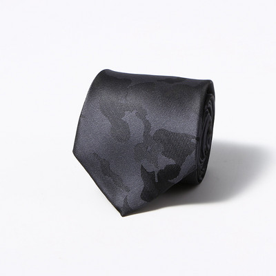 Klasične crno-smeđe karirane cvjetne vjenčane kravate širine 8 cm za muškarce Ležerna odijela Kravata Gravatas pruge Plave poslovne kravate