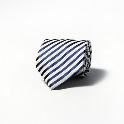 Klasične crno-smeđe karirane cvjetne vjenčane kravate širine 8 cm za muškarce Ležerna odijela Kravata Gravatas pruge Plave poslovne kravate