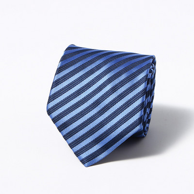 Klasične crno-smeđe karirane cvjetne vjenčane kravate širine 8 cm za muškarce Ležerna odijela Kravata Gravatas pruge Plave poslovne kravate