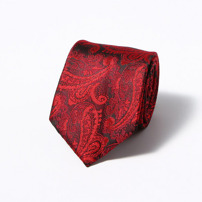 Klasične crno-smeđe karirane cvjetne vjenčane kravate širine 8 cm za muškarce Ležerna odijela Kravata Gravatas pruge Plave poslovne kravate