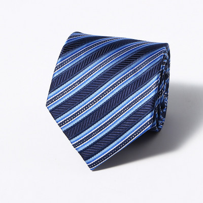 Klasične crno-smeđe karirane cvjetne vjenčane kravate širine 8 cm za muškarce Ležerna odijela Kravata Gravatas pruge Plave poslovne kravate