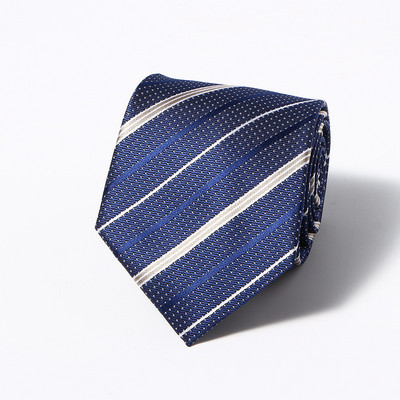 Klasične crno-smeđe karirane cvjetne vjenčane kravate širine 8 cm za muškarce Ležerna odijela Kravata Gravatas pruge Plave poslovne kravate