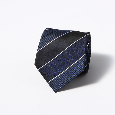 Klasične crno-smeđe karirane cvjetne vjenčane kravate širine 8 cm za muškarce Ležerna odijela Kravata Gravatas pruge Plave poslovne kravate