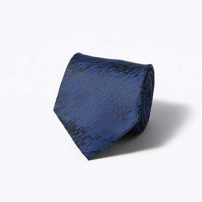 Klasične crno-smeđe karirane cvjetne vjenčane kravate širine 8 cm za muškarce Ležerna odijela Kravata Gravatas pruge Plave poslovne kravate