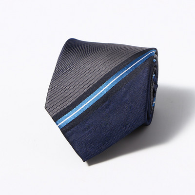 Klasične crno-smeđe karirane cvjetne vjenčane kravate širine 8 cm za muškarce Ležerna odijela Kravata Gravatas pruge Plave poslovne kravate